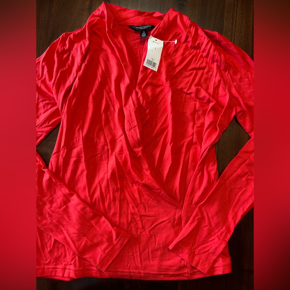 Banana Republic NWT Wrap Top